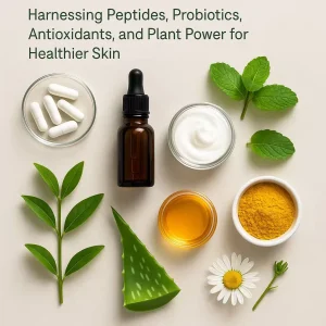Beyond Clean Beauty: Harnessing Peptides, Probiotics, Antioxidants, and Plant Power for Healthier Skin