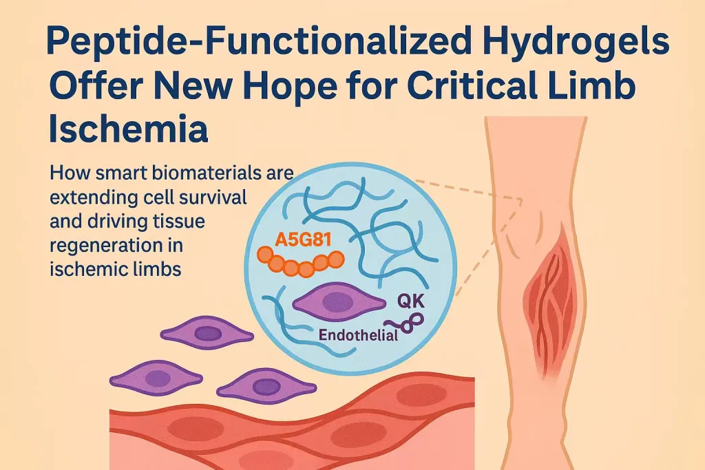 Peptide-Functionalized Hydrogels Offer New Hope...