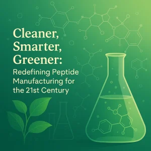 Cleaner, Smarter, Greener: Redefining Peptide Manufacturing for the 21st Century