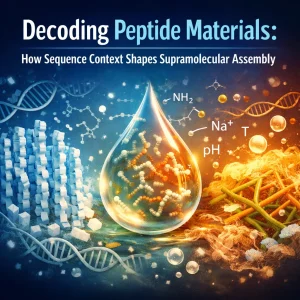 Decoding Peptide Materials: How Sequence Context Shapes Supramolecular Assembly