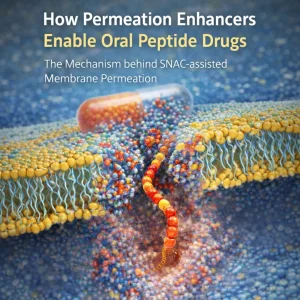 How Permeation Enhancers Enable Oral Peptide Drugs: A Molecular View from SNAC and Semaglutide