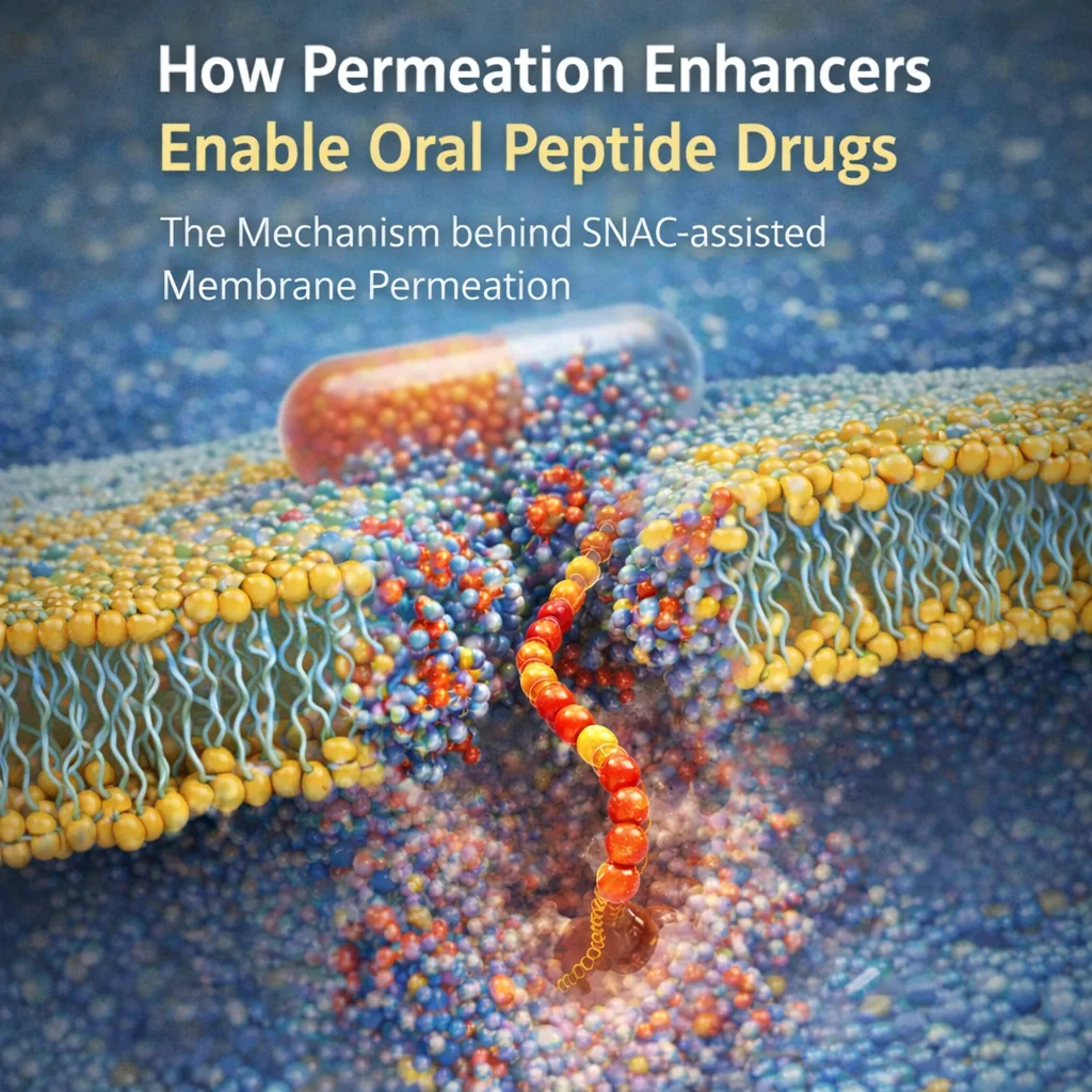 How Permeation Enhancers Enable Oral Peptide Dr... How Permeation Enhancers Enable Oral Peptide Dr...