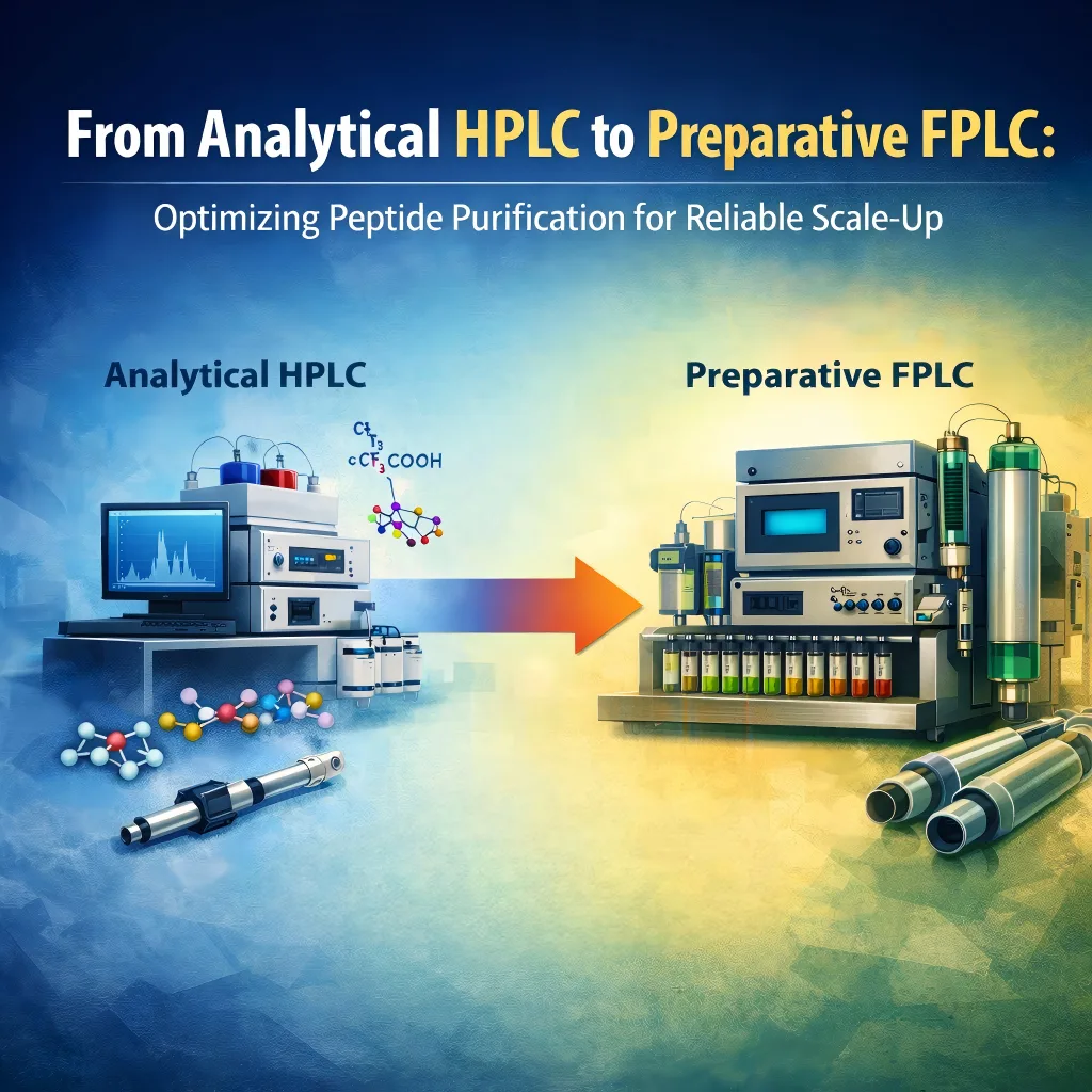 From Analytical HPLC to Preparative FPLC: Optim...