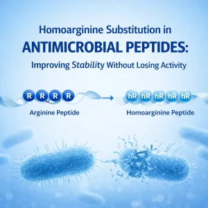 Homoarginine Substitution in Antimicrobial Peptides: Improving Stability Without Losing Activity