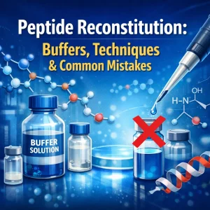 Peptide Reconstitution: Buffers, Techniques & Common Mistakes in Research Workflows