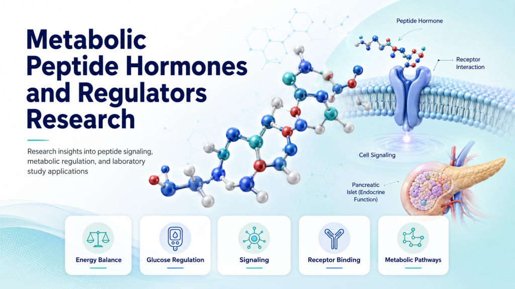Metabolic Peptide Hormones and Regulators Research Metabolic Peptide Hormones and Regulators Research