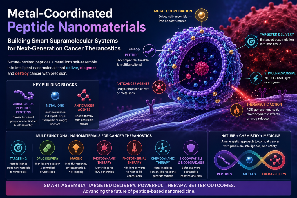 Metal-Coordinated Peptide Nanomaterials: A New ... Metal-Coordinated Peptide Nanomaterials: A New ...