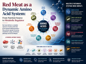 Red Meat as a Dynamic Amino Acid System: From Nutrient Source to Metabolic Regulator