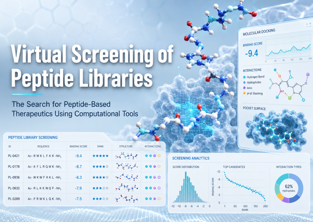 Virtual Screening of Peptide Libraries: The Sea... Virtual Screening of Peptide Libraries: The Sea...