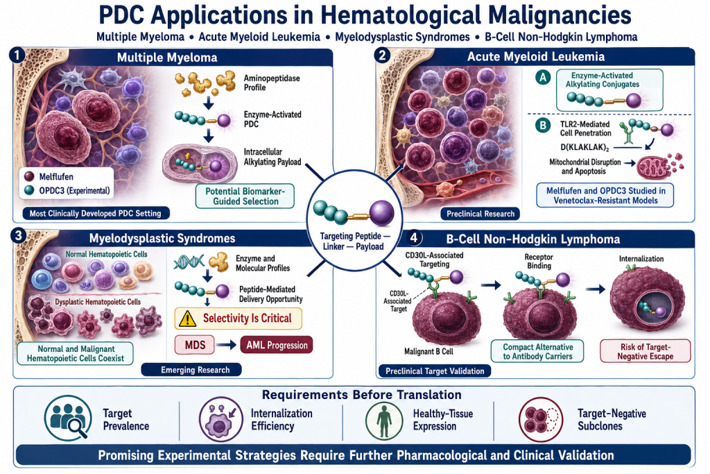 Peptide–Drug Conjugates for Hematological Malignancies: Design, Applications, and Future Directions(images 3)