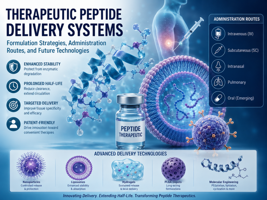Therapeutic Peptide Delivery Systems: Formulati... Therapeutic Peptide Delivery Systems: Formulati...