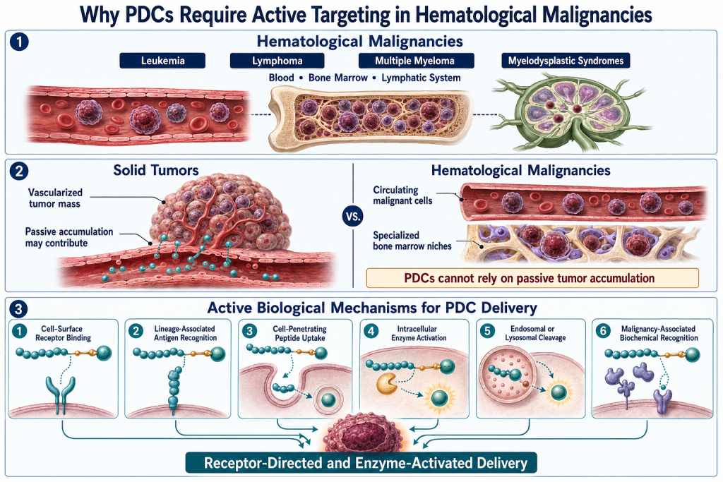 Peptide–Drug Conjugates for Hematological Malignancies: Design, Applications, and Future Directions(images 1)