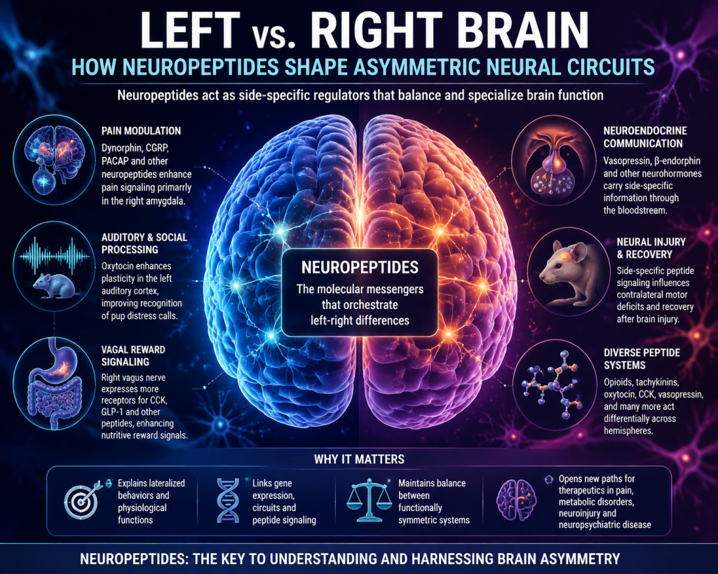 Left vs. Right Brain: How Neuropeptides Shape A... Left vs. Right Brain: How Neuropeptides Shape A...